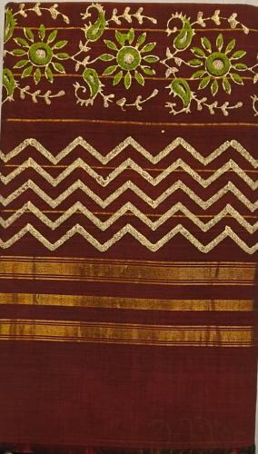 MANAMEDU BLOCK PRINTED SAREES WITH BLOUSE